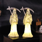 Grim Reaper Scythe Lamp | Premium Halloween Night Light