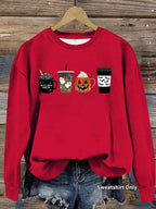 Women's Halloween Hoodie | Premium Round Neck Sweatshirt