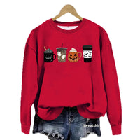 Women's Halloween Hoodie | Premium Round Neck Sweatshirt