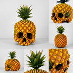 Pineapple Skeleton Decoration | Premium Halloween Novelty Decor