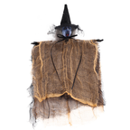 Scary Witch Hanging Ghost Ornament | Premium Halloween Prop