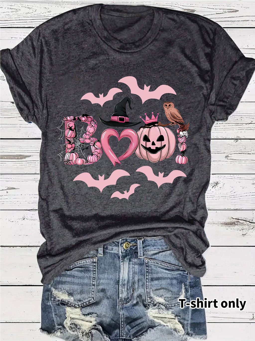 Halloween Printed Tee | Premium Short Sleeve Shirt