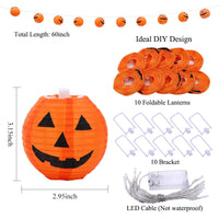 Pumpkin LED String Lights | Premium Halloween Home Decor