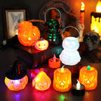 Portable Pumpkin Candle Holder | Premium Halloween Night Light