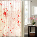 Bloody Handprint Tablecloth & Apron Set | Premium Halloween Decor