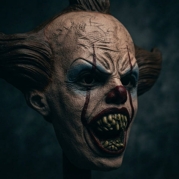 Latex Clown Mask | Premium Halloween Costume Prop - product-storytelling-v2